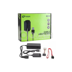 Adaptador SATA/IDE a USB 3.0 Noga con Fuente de Poder | HE2020