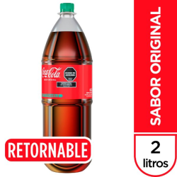 GASEOSA COCA COLA BOTELLA RETORNABLE X 2L