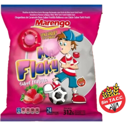 CHUPETIN FLOKY X 24 FRUTILLA