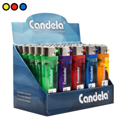 ENCENDEDOR CANDELA TRANSPARENTE