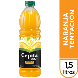 JUGO NARANJA TENTACION CEPITA 1.5 LT