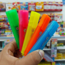 MARCADOR RESALTADOR CHATO FLUO FILGO