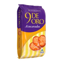 BIZCOCHITOS 9 DE ORO AZUCARADOS