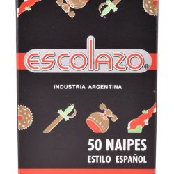 NAIPE ESCOLAZO PLASTIFICADO