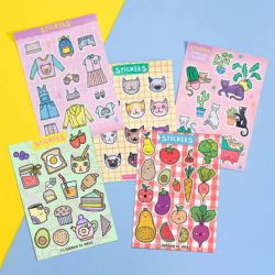 PLANCHA DE STICKERS