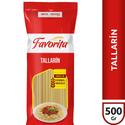 FIDEOS TALLARIN 500GR FAVORITA