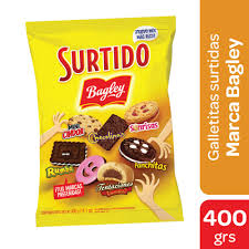 GALLET SURTIDO BAGLEY X 400 G