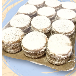 BANDEJA ALFAJOR AFRICANO X 12 UNIDADES - X UNI $1000