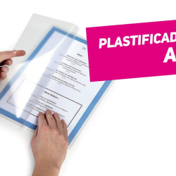 PLASTIFICADO + IMPRESIÓN EN TAMAÑO HOJA A4